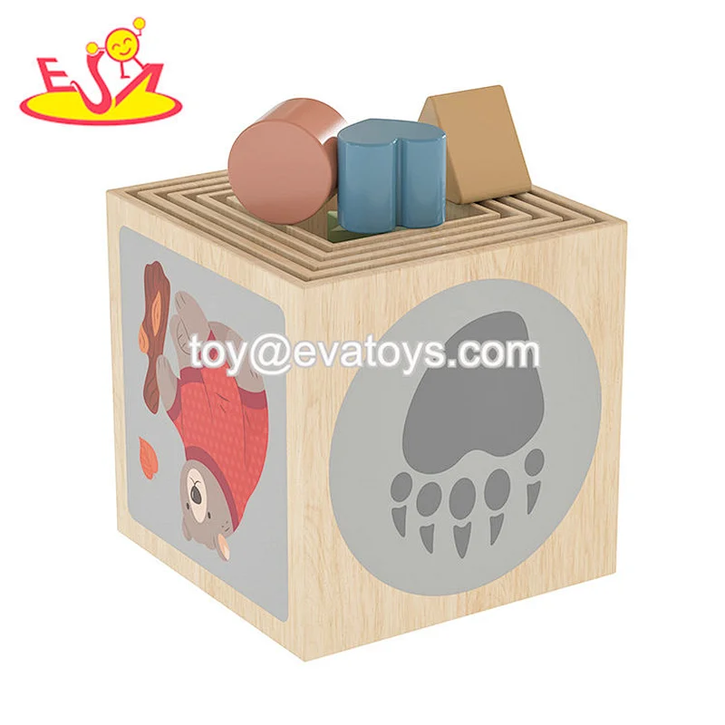 تصميم جديد معكرون لعبة مطبخ خشبية لطيفة للأطفال W10C582