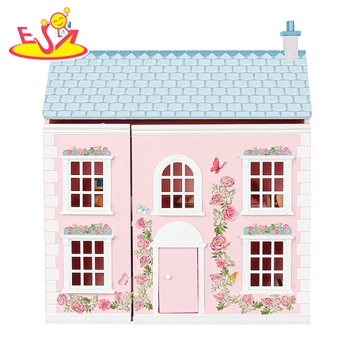 Nuevo diseño Macaron lindo juguete de cocina de madera para niños W10C582