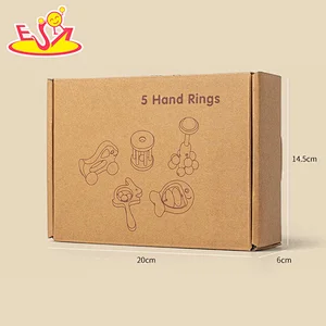 تصميم جديد معكرون لعبة مطبخ خشبية لطيفة للأطفال W10C582