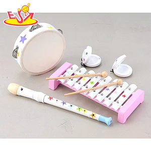 Nuevo diseño Macaron lindo juguete de cocina de madera para niños W10C582