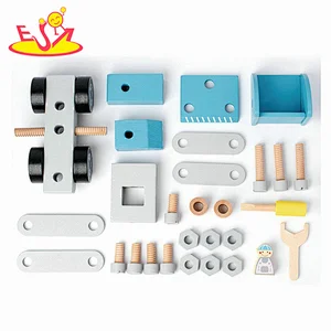 Nuevo diseño Macaron lindo juguete de cocina de madera para niños W10C582
