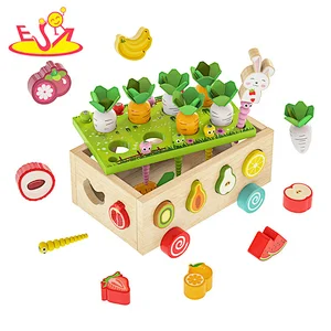 Neues Design Macaron niedliches hölzernes Spielküchenspielzeug für Kinder W10C582