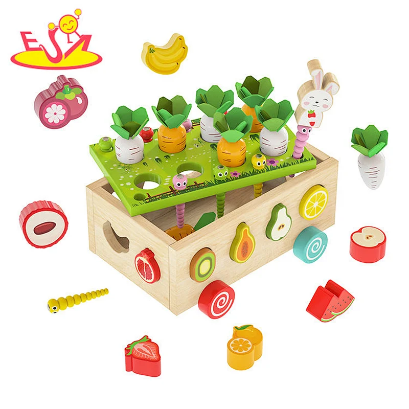 Neues Design Macaron niedliches hölzernes Spielküchenspielzeug für Kinder W10C582