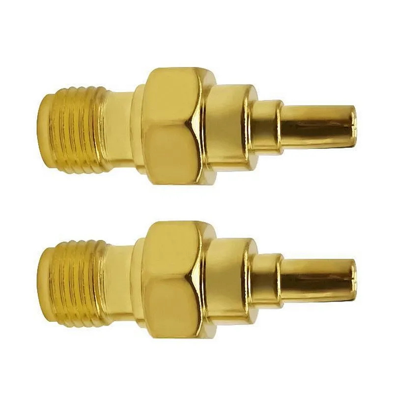 RF Coaxial Adapter SMA to CRC9 Coax Jack Connector SMA Female to CRC9