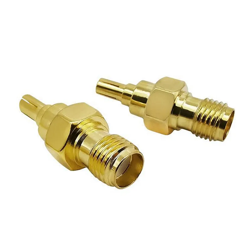 RF Coaxial Adapter SMA to CRC9 Coax Jack Connector SMA Female to CRC9