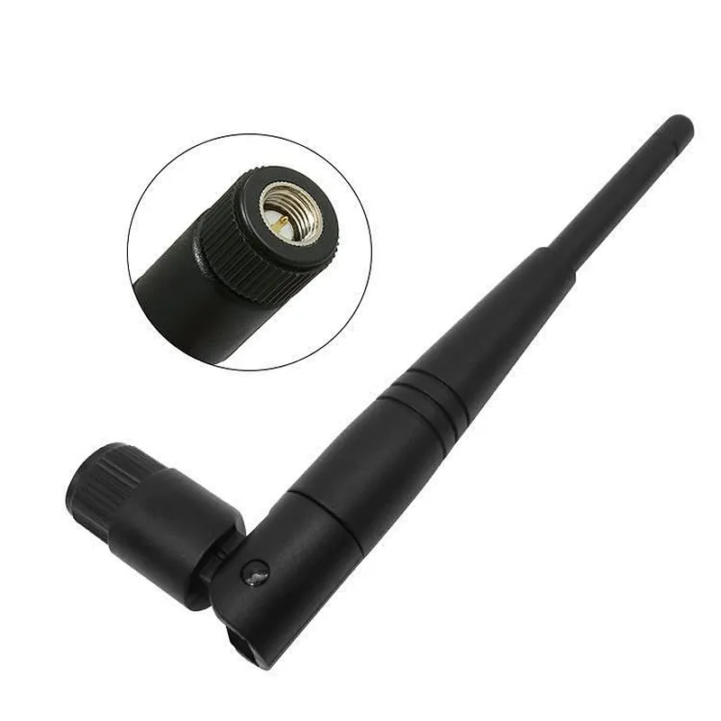 2400-2483MHz Rubber Sticks Omni WIFI Router Antenna With SMA Connector