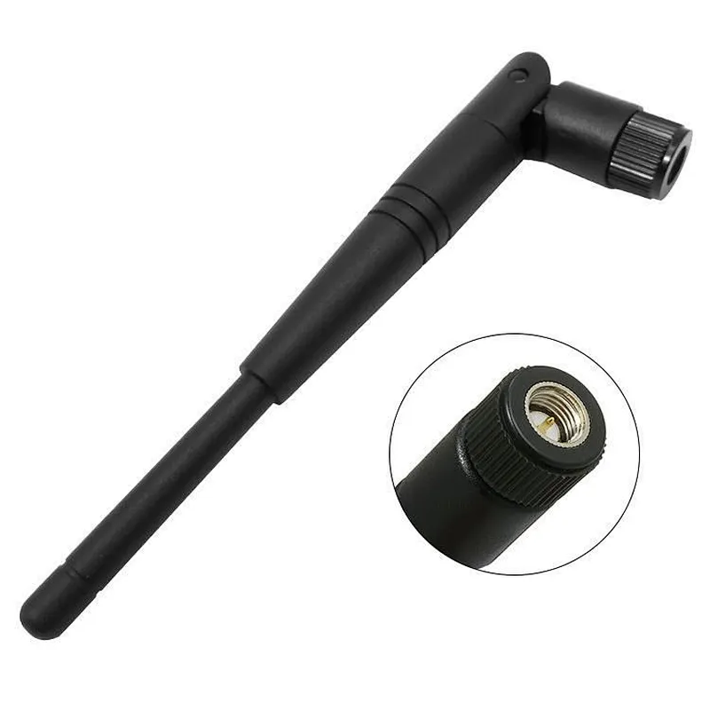 2400-2483MHz Rubber Sticks Omni WIFI Router Antenna With SMA Connector