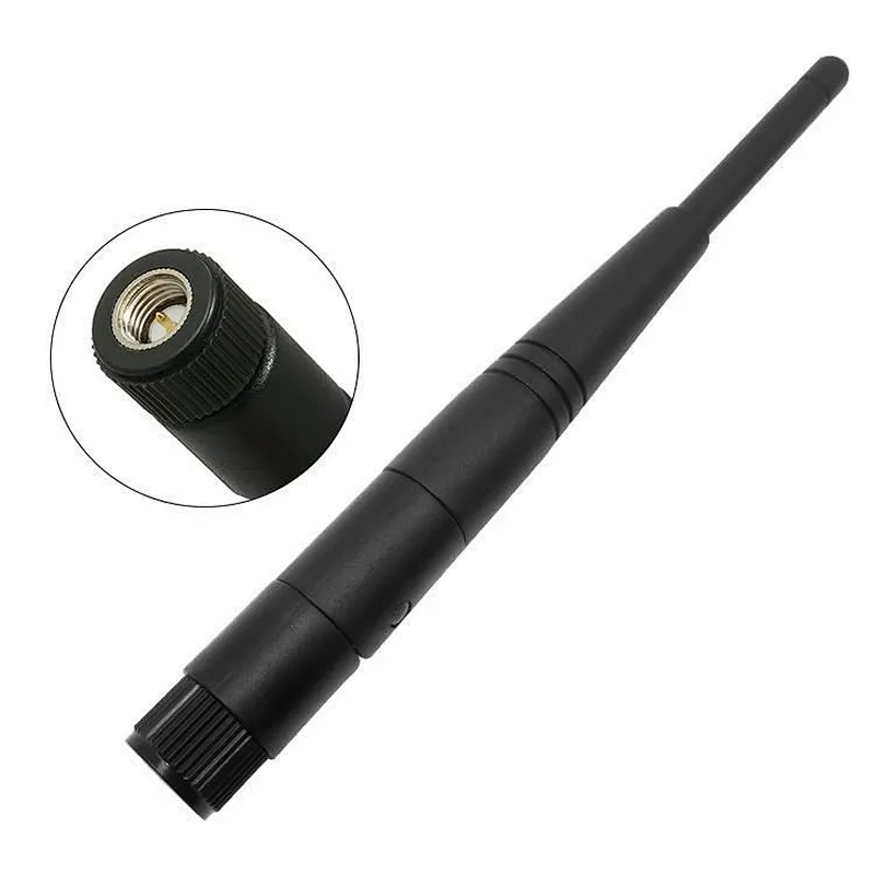 2400-2483MHz Rubber Sticks Omni WIFI Router Antenna With SMA Connector