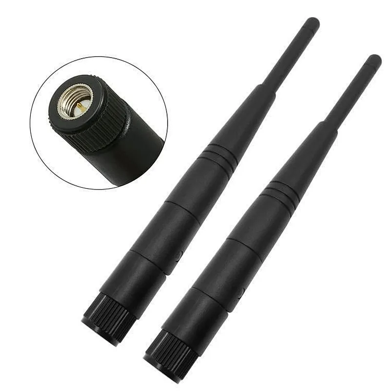 2400-2483MHz Rubber Sticks Omni WIFI Router Antenna With SMA Connector