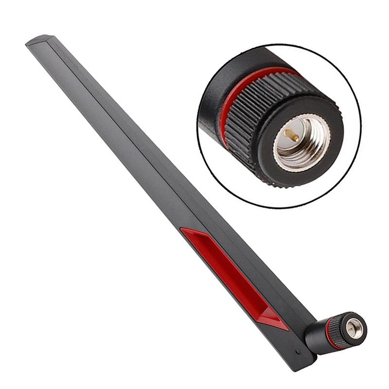 SMA Wifi Dual Band 2.4G 5.8G Rubber Antenna For Wifi Router