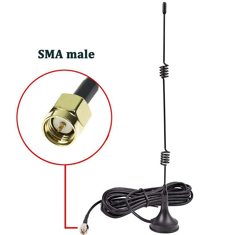 Mini 2.4G WIFI Magnetic Mounting Antenna Magnetic Sucker 2.4ghz Router Network Aerial