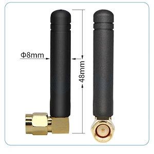 Hongsense Omni 2dBi 915MHz Rubber Duck Whip Antenna