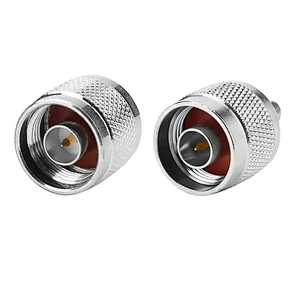 N Male to SMA Female Connector RF Coax Coaxial Adapter Straight Type for Cell Phone Mobile Signal Booster Straight Type