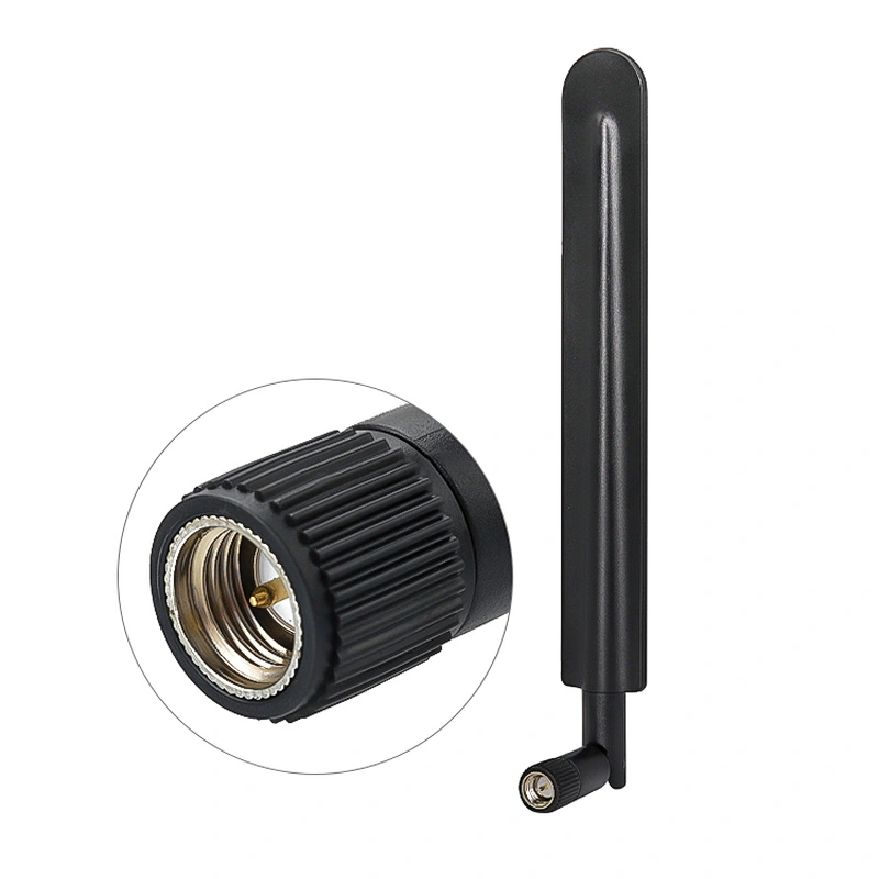 Omni 2.4G 5.8G 7dBi Dual Band External Terminal Antenna Flat Paddle Rubber Antenna
