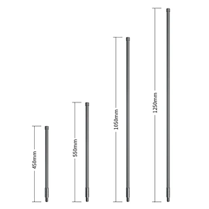 High Gain 12dBi 2400-2483MHz Outdoor Antenna Omni Directional Pole Mount Bracket  Fiberglass Wifi Antenna