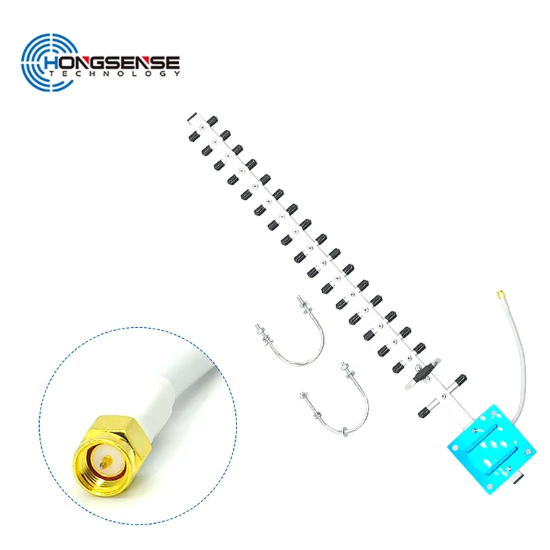 25dBi  High gain WiFi Antenna Outdoor Yagi Antenna SMA Male Directional for Booster Amplifier Modem