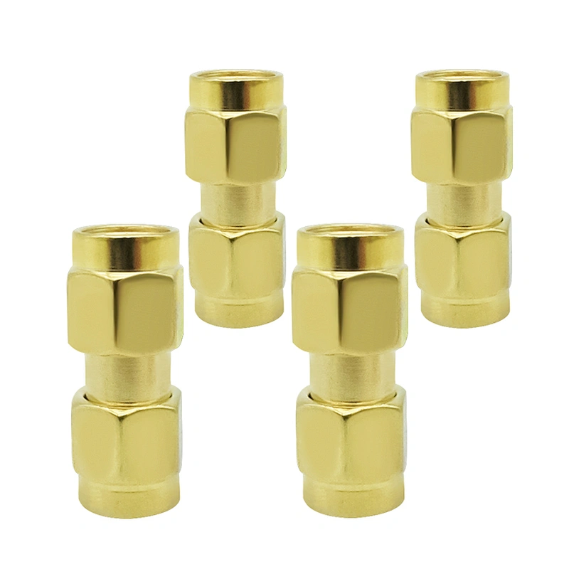SMA Waterproof Connector SMA Pin to Pin Adapter Male Connector  for RG316 RG174 Cable