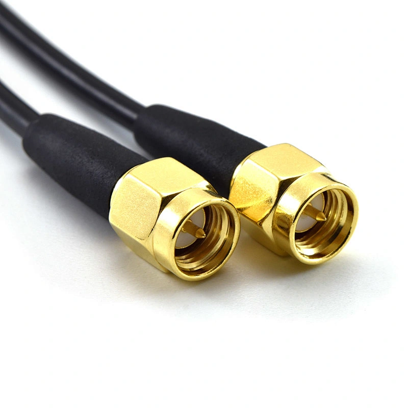 High Gain 9dBi 2G GSM Magnetic Base Antenna RG174 Cable Dual Connectors Magnetic Antenna