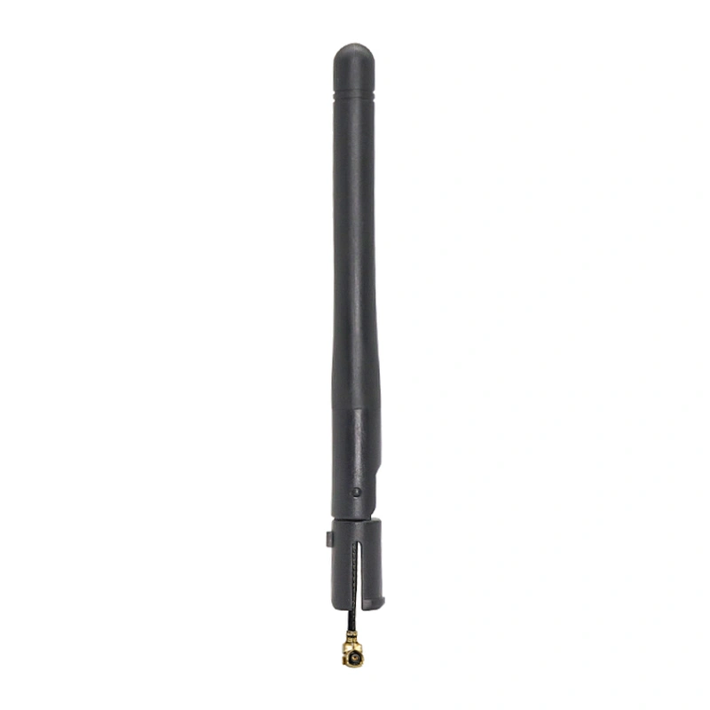 Omnidirectional Gsm Rubber Antenna 2dbi  With RF 1.13 Pigtail Cable  u.fl Ipex Connector