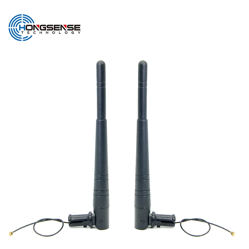 Single Frequency 3dBi Omnidirectional RFID 915MHz Rubber Duck Antenna with IPEX Connector