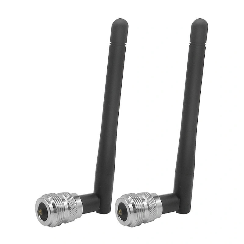 Round rubber indoor vertical rubber 3g antenna N Female connector screw mount