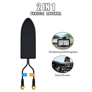 High gain GPS/GPS+GLONASS/GPS+GSM Vehicle Antenna Combo Antenna With SMA connector