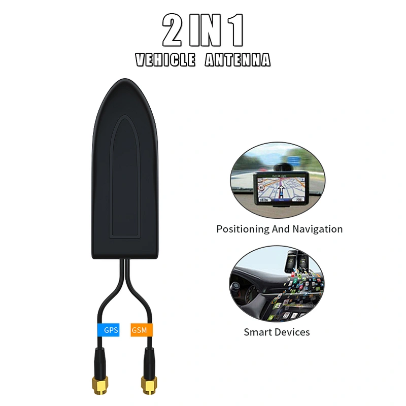 High gain GPS/GPS+GLONASS/GPS+GSM Vehicle Antenna Combo Antenna With SMA connector