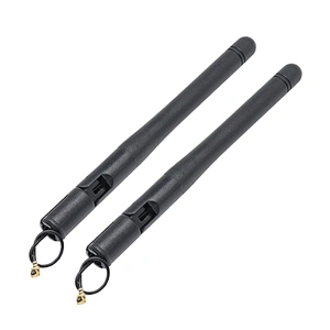 Omnidirectional Gsm Rubber Antenna 2dbi  With RF 1.13 Pigtail Cable  u.fl Ipex Connector