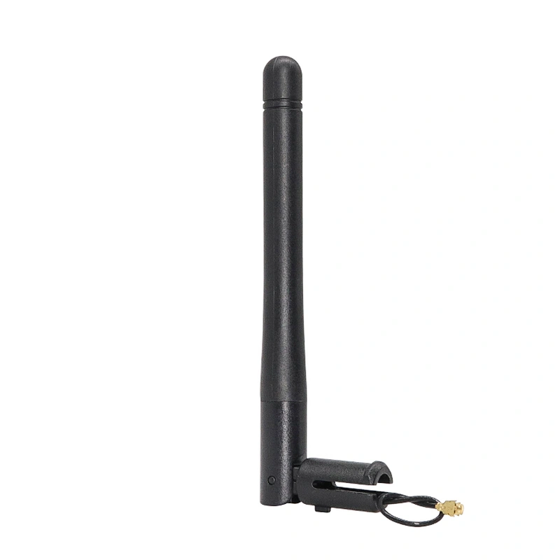 Omnidirectional Gsm Rubber Antenna 2dbi  With RF 1.13 Pigtail Cable  u.fl Ipex Connector