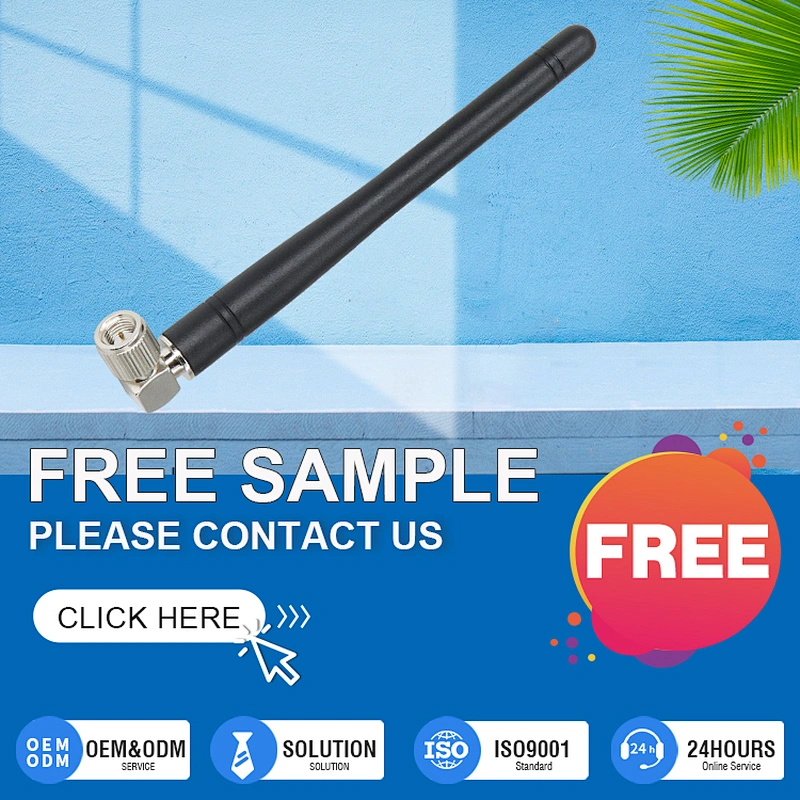 Omni Directional Module Aerial 868Mhz Antenna 2dbi 868 MHz Rubber Antenna With SMA