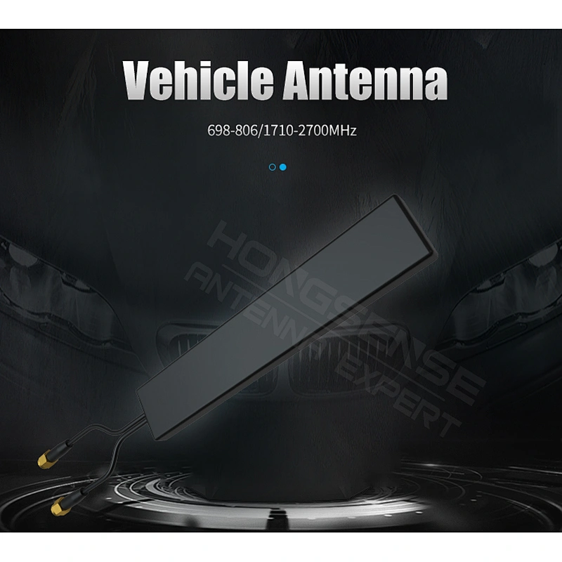 5dBi Flat 4G LTE MIMO Patch Antenna Sticking Amount External Antenna for Vehicle Communication