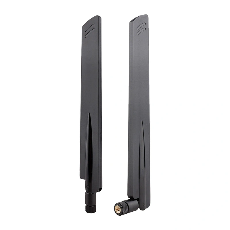 High Gain External 7dBil Omnidirectional WiFi Antenna 2.4GHz 5.8GHz Folding Rubber Antenna
