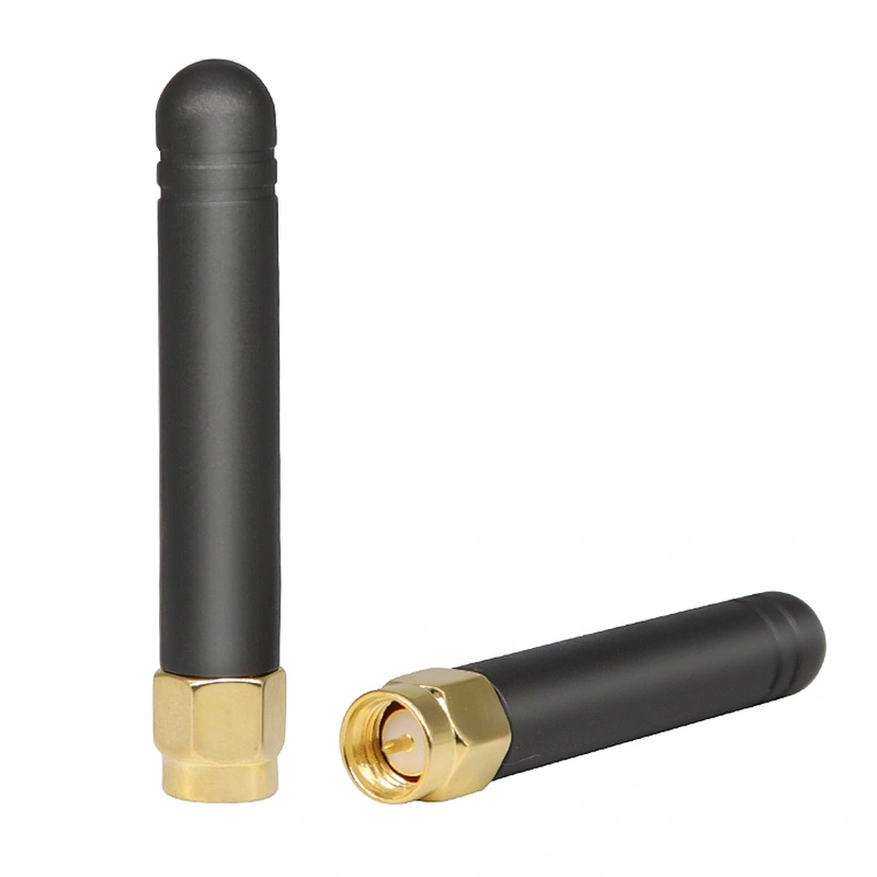 Factory Price Omni Directional Mini 2dBi GSM Rubber Antenna With Straight SMA Connector