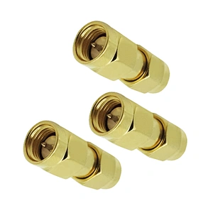 SMA Waterproof Connector SMA Pin to Pin Adapter Male Connector  for RG316 RG174 Cable