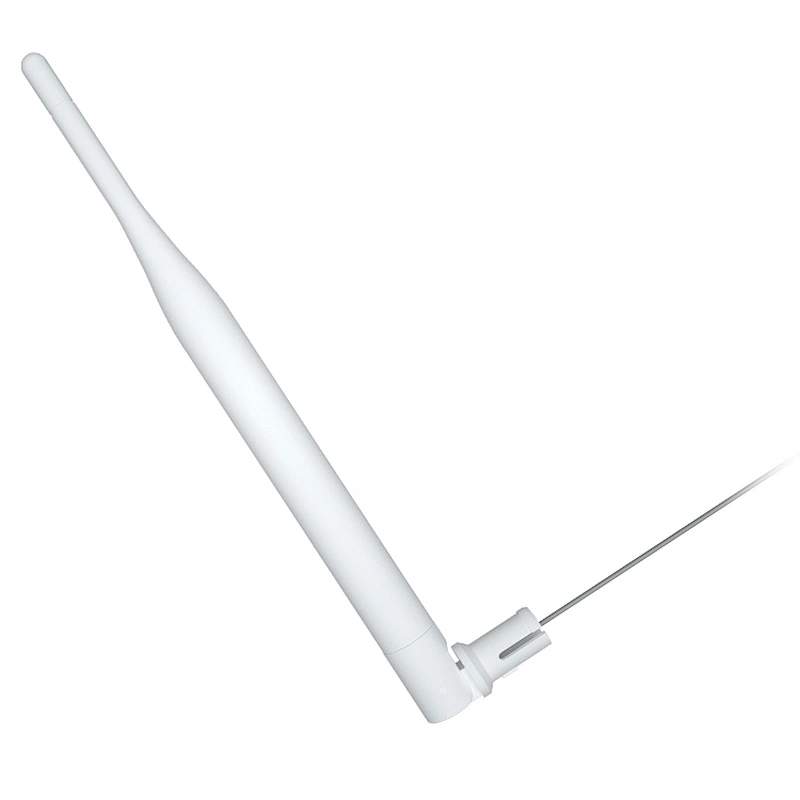 Factory Wholesale 5dBi 2.4&5.8G Dual Band Rubber Antenna with 1.13 Cable
