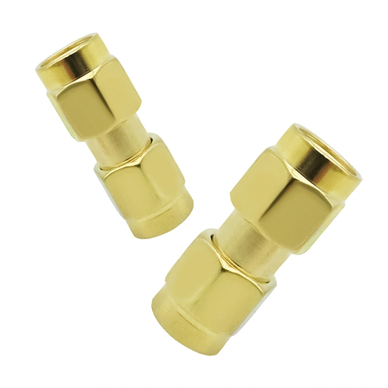SMA Waterproof Connector SMA Pin to Pin Adapter Male Connector  for RG316 RG174 Cable