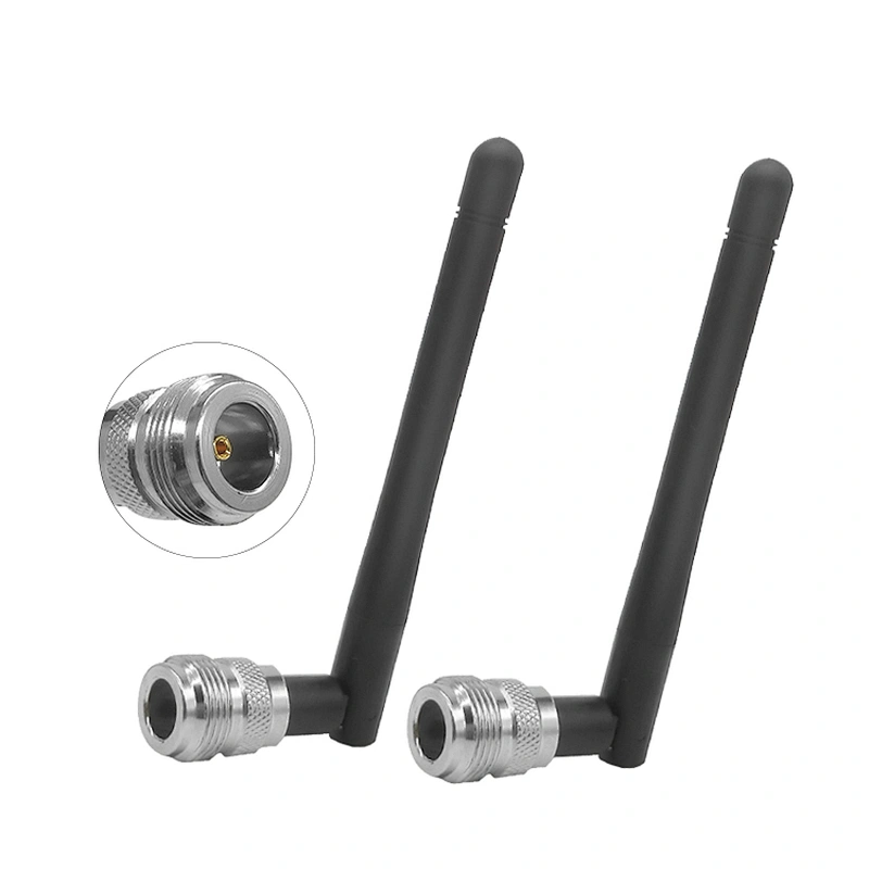 Wifi wireless dual band 2.4Ghz 5.8Ghz plastic helical antenna
