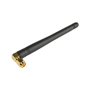 GSM Antenna Black 2dbi Rubber Antenna 112mm Aerial Signal Booster SMA Male Plug RA