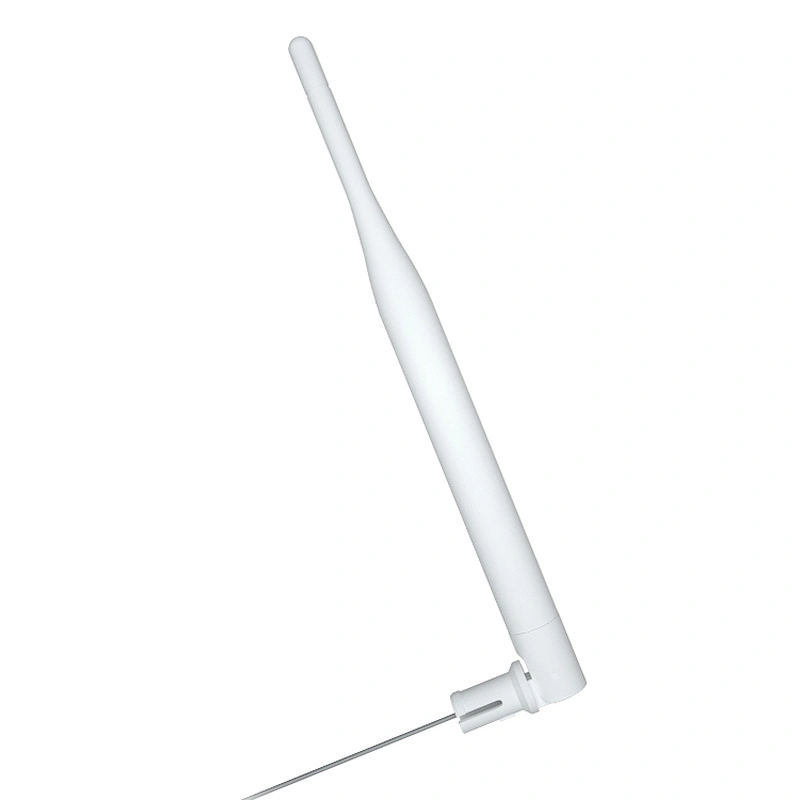 Factory Wholesale 5dBi 2.4&5.8G Dual Band Rubber Antenna with 1.13 Cable