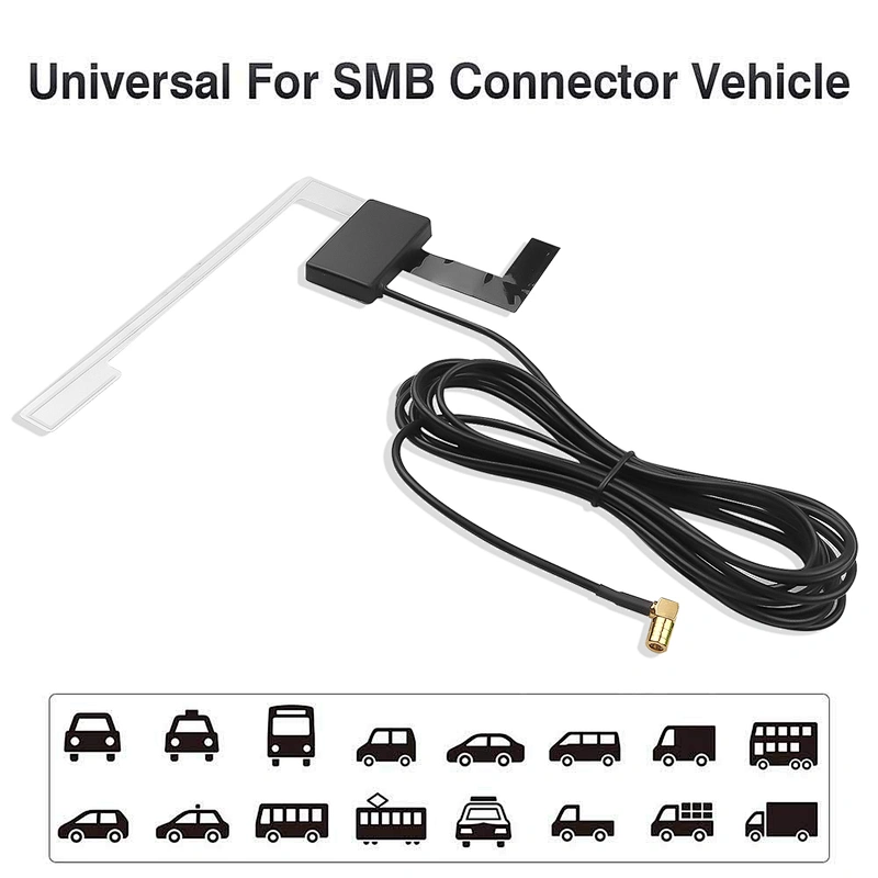 Hongsense Radio Tuner Receiver DAB Car Antenna SMB Plug Signal Reception antenna