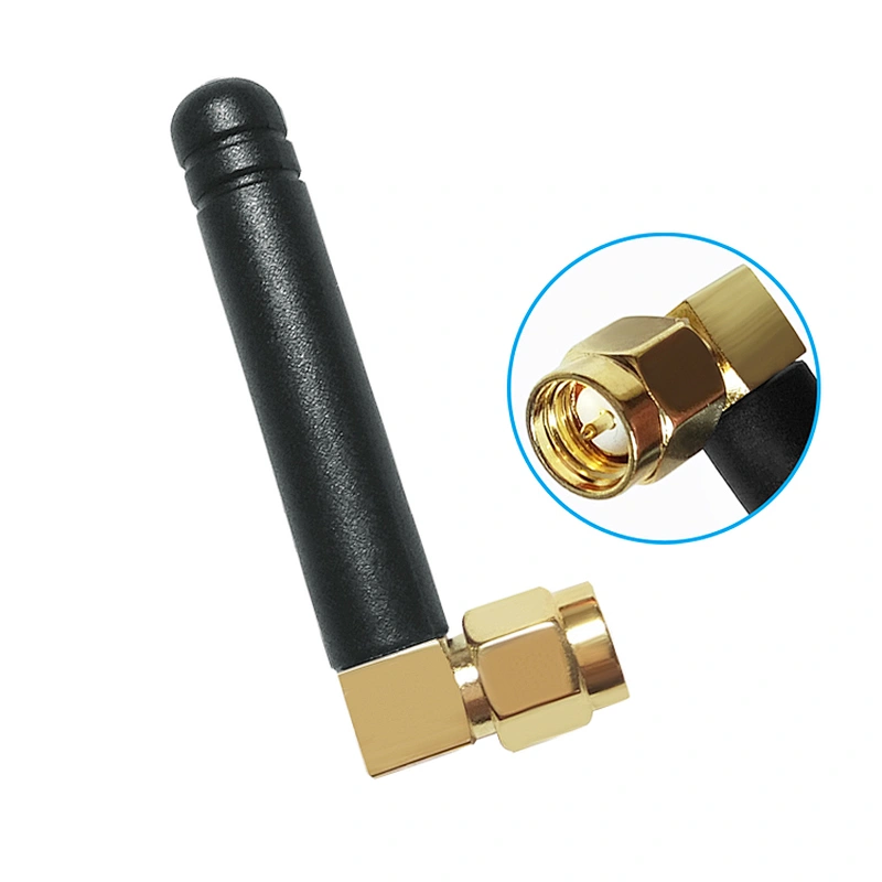 China supplier 2 dBi Gain omni direction SMA male terminal rubber antenna 315MHz