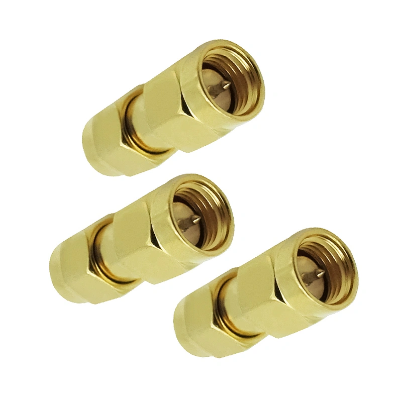 Crimp RF Connector SMA-Male Gold-Plating adapter  for RG316 RG174 Cable