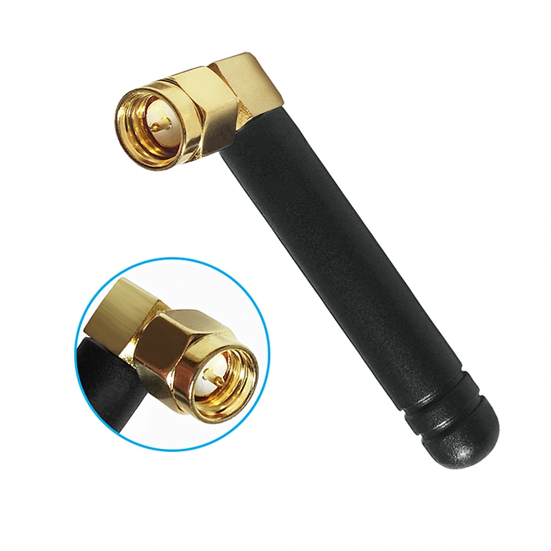 China supplier 2 dBi Gain omni direction SMA male terminal rubber antenna 315MHz