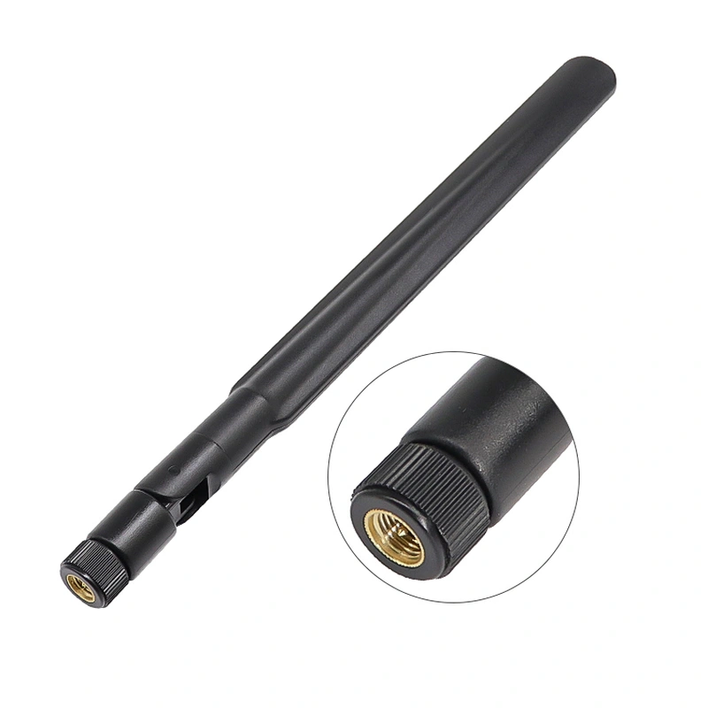 High Gain 7dBi 2400-2483MHz WIFI wireless rubber Router Antenna with SMA Male for Signal Booster