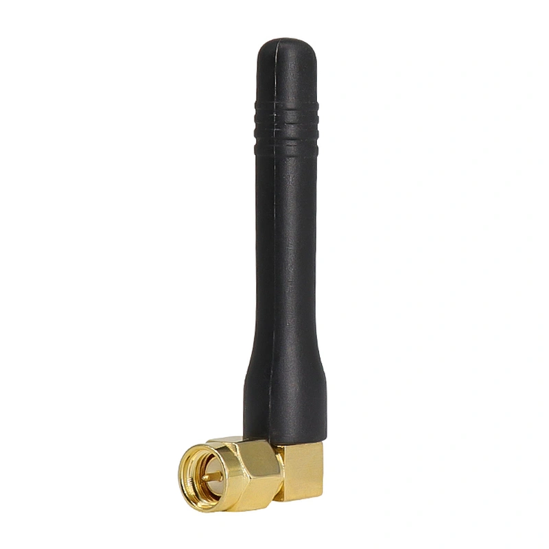 China Antenna Supplier External 2dBi 868MHz RF Rubber Duck Antenna With SMA Male Connector