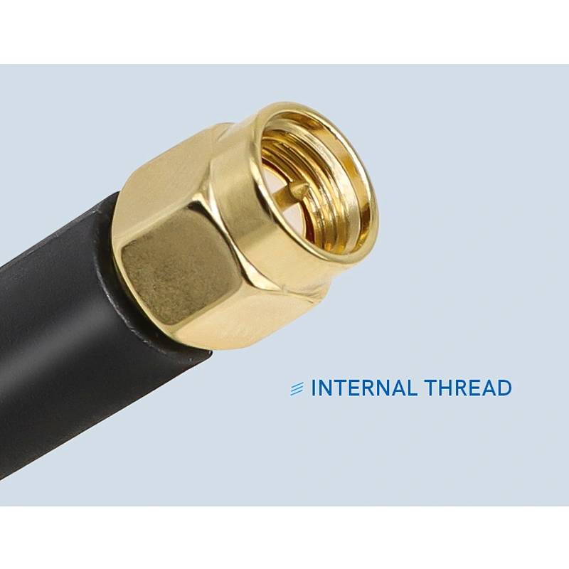 Wholesale External Short 2dBi 915MHz RFID Rubber Antenna for 915 MHz Router