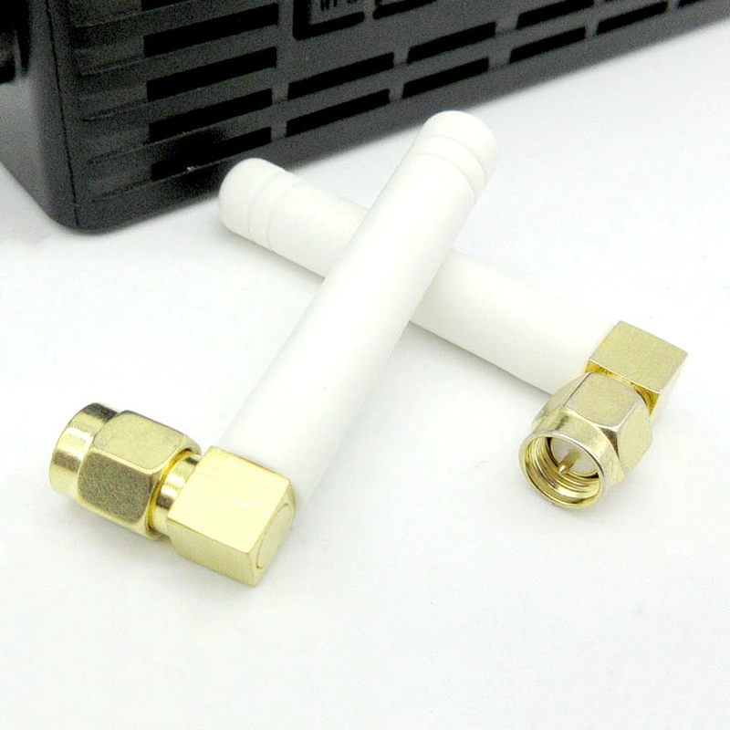 2dBi gain external 3g router antenna SMA male connector White color antenna