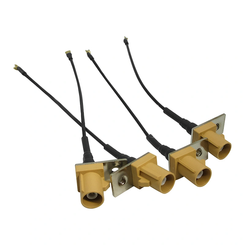 FAKRA K Male to IPEX Female Jumper Cable RG1.37 RF IPEX Cable Assembly
