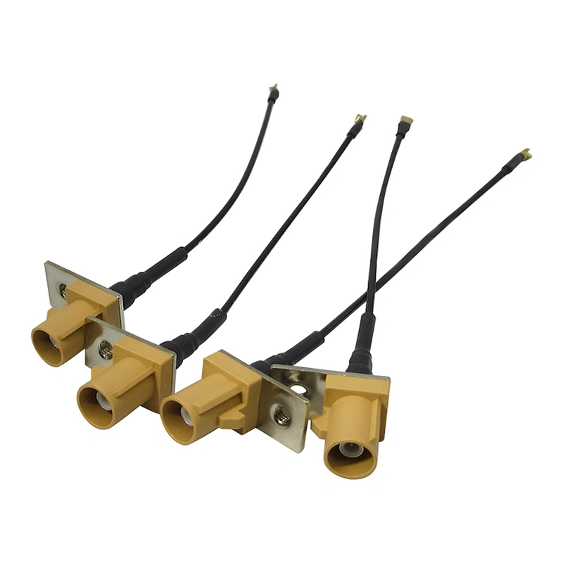 FAKRA K Male to IPEX Female Jumper Cable RG1.37 RF IPEX Cable Assembly