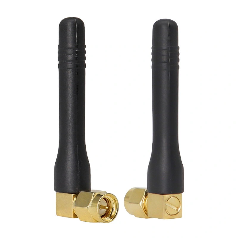 China Antenna Supplier External 2dBi 868MHz RF Rubber Duck Antenna With SMA Male Connector